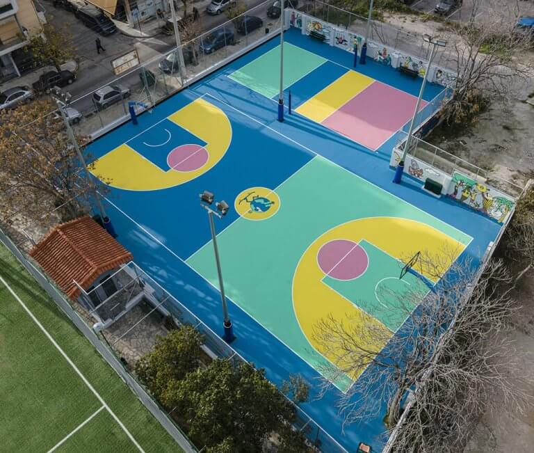 Sports facilities and playgrounds - Adopt Athens